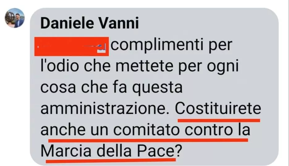 Commento Daniele Vanni