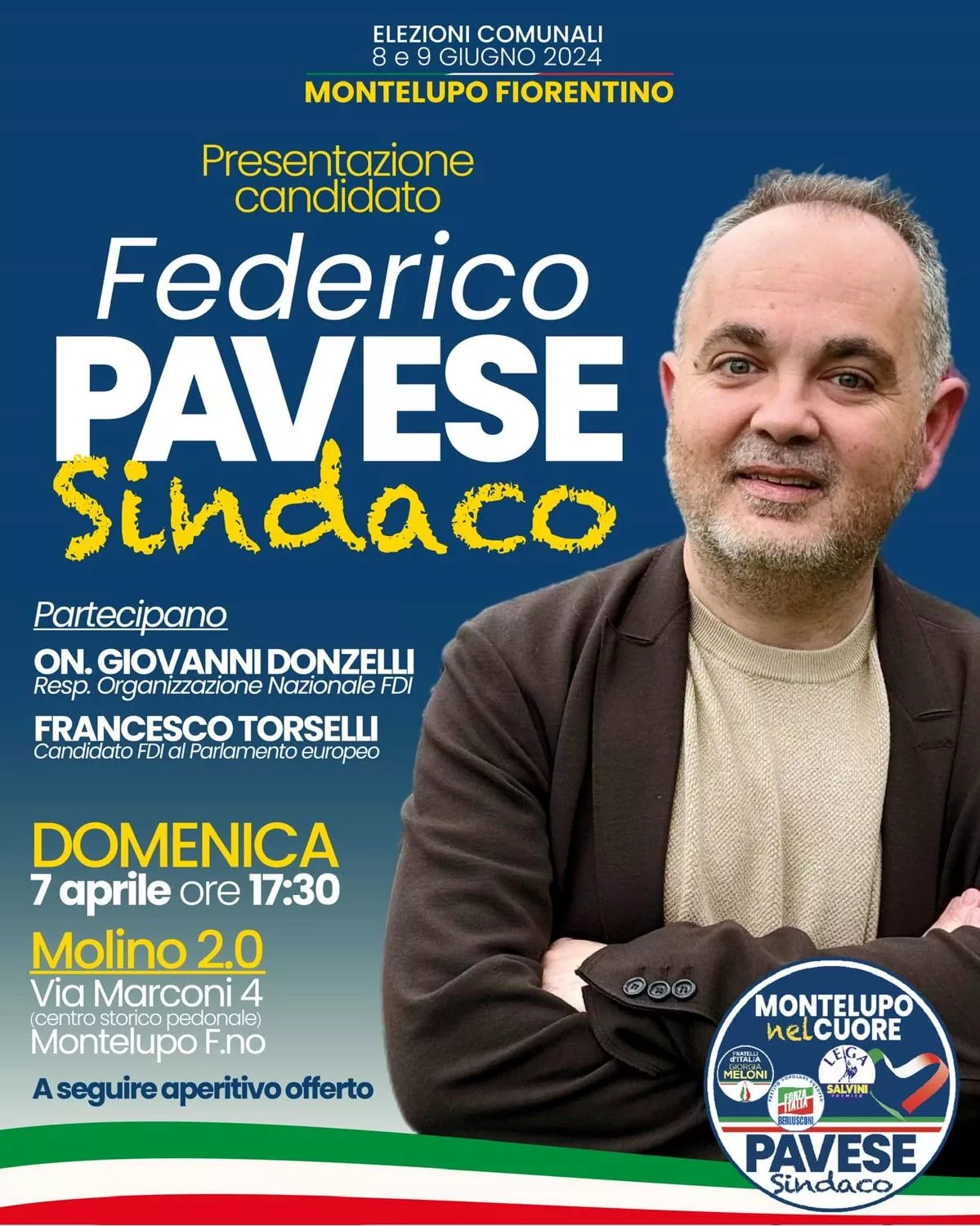 Federico Pavese candidatura
